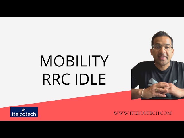4G Mobility - RRC Idle - Cell Reselection - Part of 4G Course (Link in description)