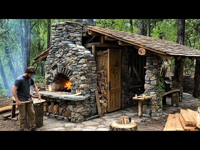 Full Process: I Built a Warm Underground House in 10 Days for Extreme Winter Survival