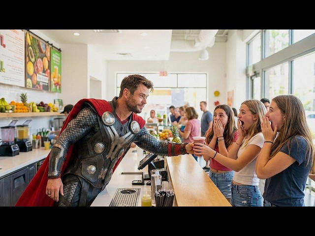 Chris HemsWorth - THOR Surprising His Fans...