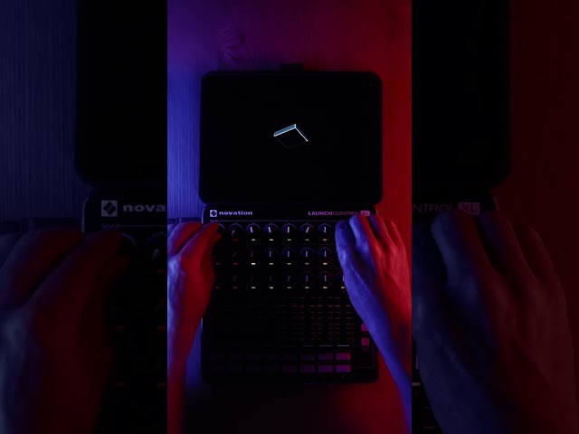 An arpeggio becomes light. A shader becomes motion. Then everything glitches.