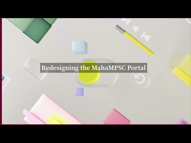redesigning Mahampsc portal