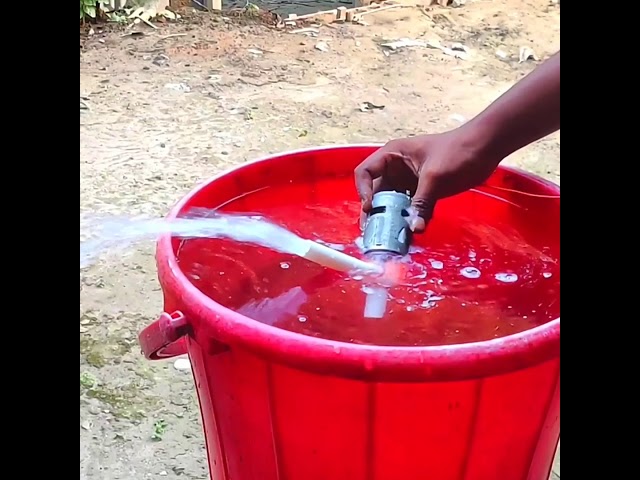 home made water pump