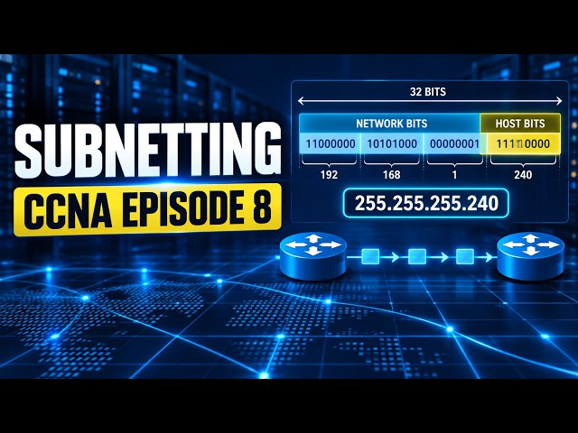 IPv4 Subnetting Explained Visually | CCNA Episode 8