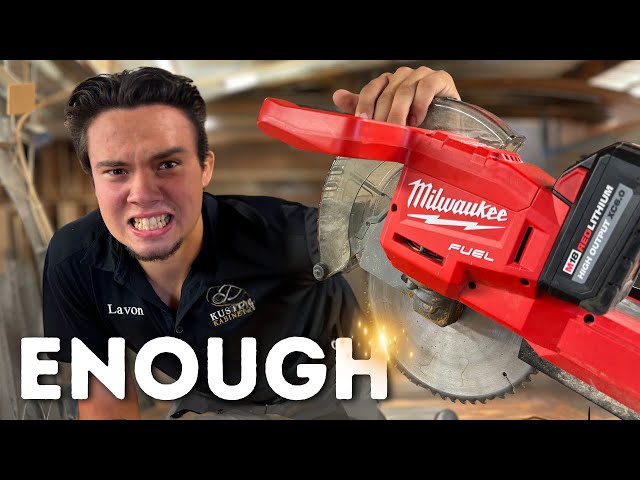Milwaukee M18 Miter Saw Review: Good Not Great!