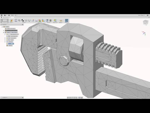 Fusion 360 Simulate