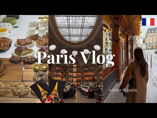 Paris vlog 🇫🇷 | cozy cafés, beautiful streets + food recommendations!
