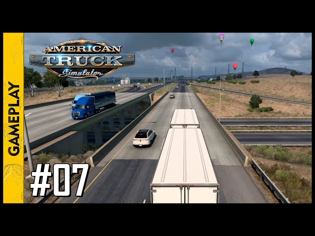AMERICAN TRUCK SIMULATOR (Barstow x Salt Lake City)(Gameplay) #07