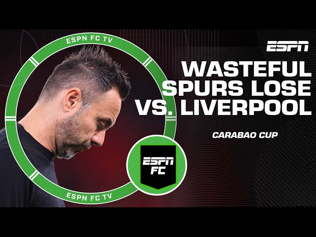 ‘NOTHING DE ZERBI CAN DO!’ 😬 Nicol blames wasteful Spurs players for Liverpool loss | ESPN FC