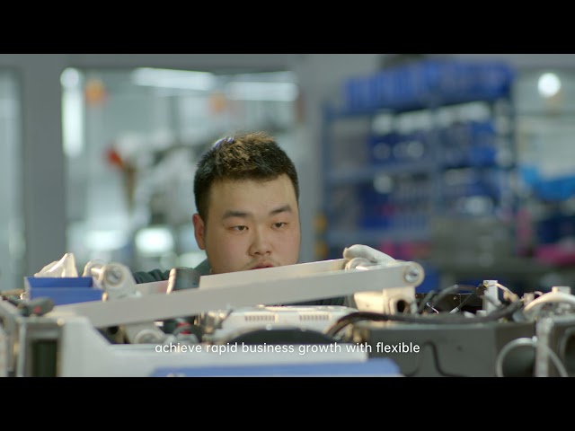 Geek+ Intelligent Robot Solution for mid and large-size parcels sortation