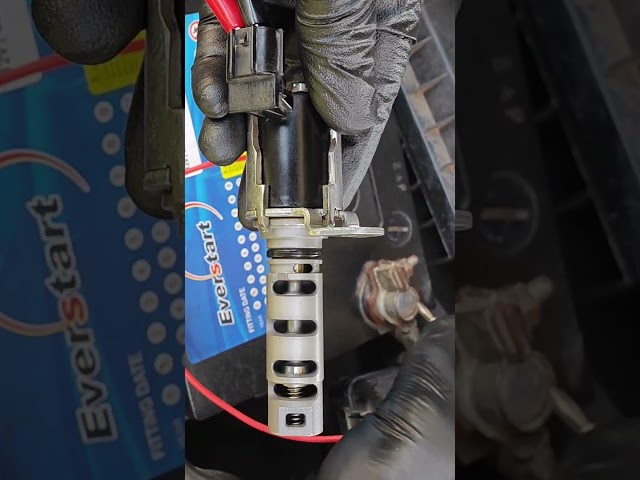 What a good VVT solenoid should sound like