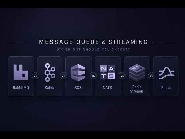 Kafka vs RabbitMQ vs SQS: Which Message Queue Should You Use?