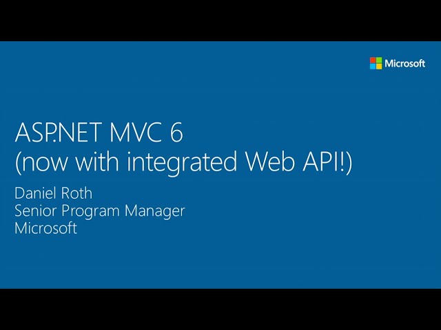 ASP.NET MVC 6 and Visual Studio 2014 (now with integrated Web API!)