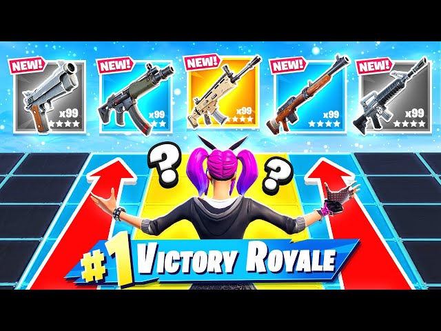 PUSH THE LINE! Loot Battle! *NEW* Game Mode in Fortnite!