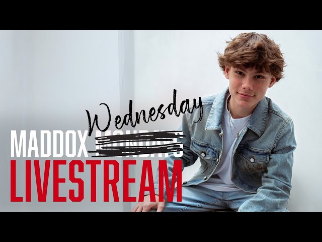 Maddox Mondays Livestream | Maddox Batson