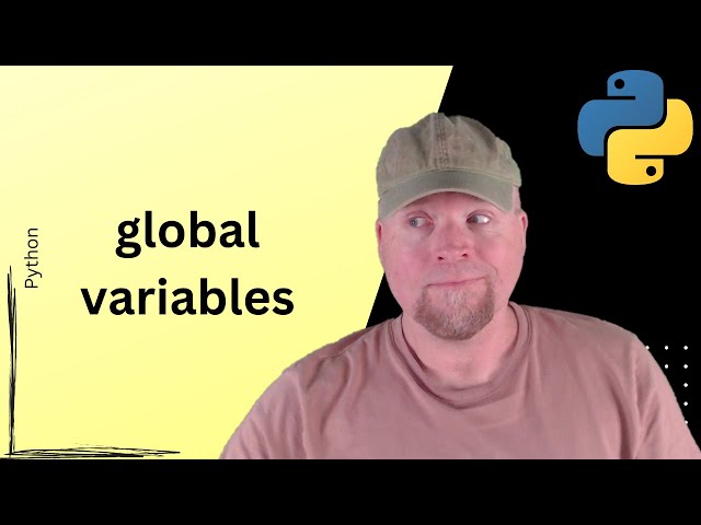 🐍 Python Tutorial #23: global variables