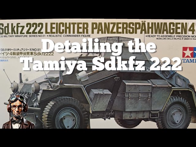 Scratch-Building Details on the Tamiya Sd.Kfz. 222 | Part 1: Detailing the 20mm Gun