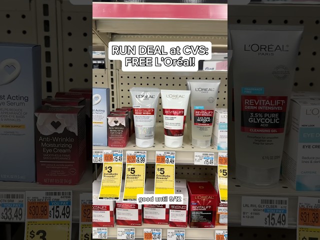 FREE LβOrΓ©al Cleanser at CVS! π³