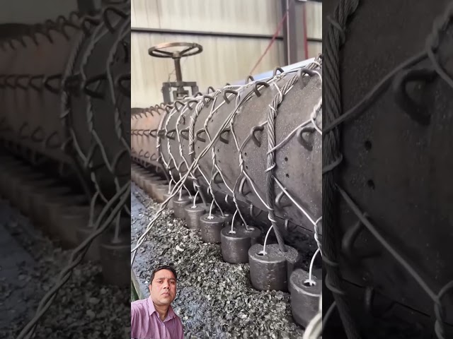 How Steel Cages Hold Mountains & Rivers Together! 🏔️🧱 | Gabion Mesh Explained #shorts​