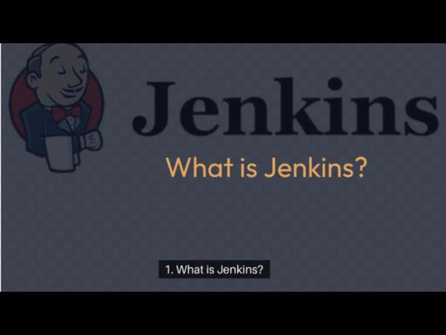 10. What is Jenkins?