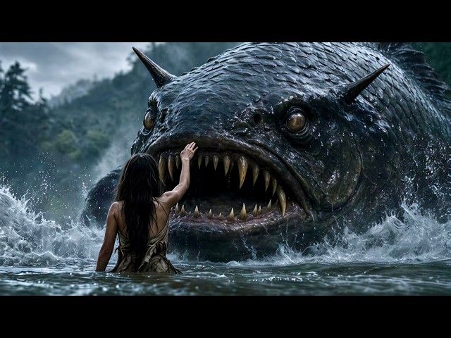 🌊【FULL MOVIE 4K】Villagers Sacrifice a Person to the River God! A Deadly River Beast Awakens!