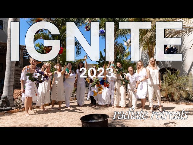 "Ignite 2023" Retreat Highlight Reel for Radiate Retreats filmed by Definitely a Real Company
