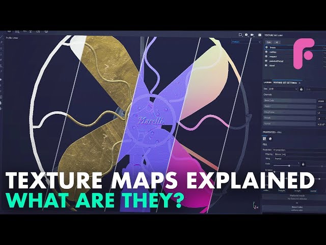 Texture Maps Explained -  Essential for All Texture Artists