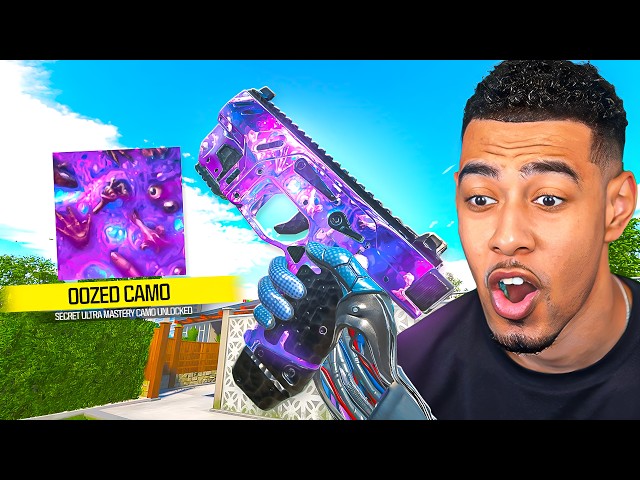 I UNLOCKED the NEW OOZED CAMO in BO7.. (ULTRA MASTERY CAMO)