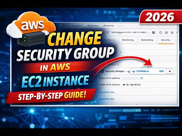 Apply New Security Group to EC2 Instantly | No Downtime