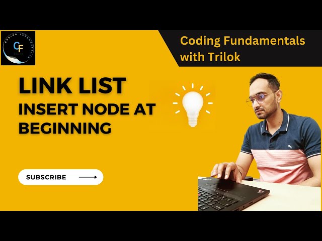 Link List Insert at beginning || Insert At Top || Insert At Start in Java (Hindi)