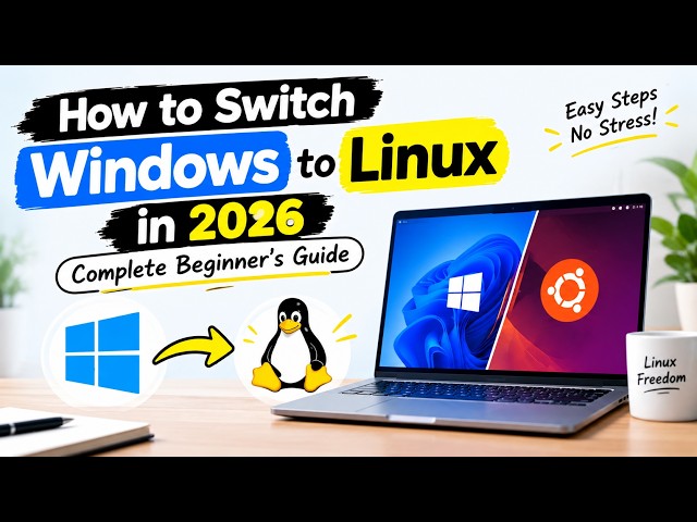 How to Switch from Windows to Linux in 2026 | Complete Beginner's Guide