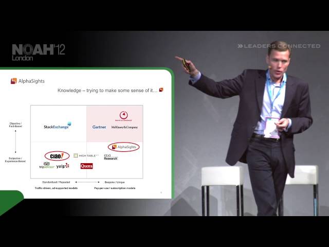 NOAH12 London - Unlocking the Long Tail of Knowledge, Keynote