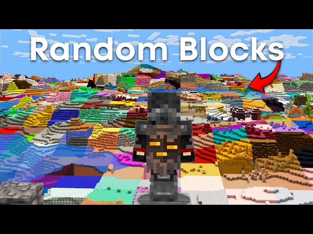 Minecraft But Chunks are Random!