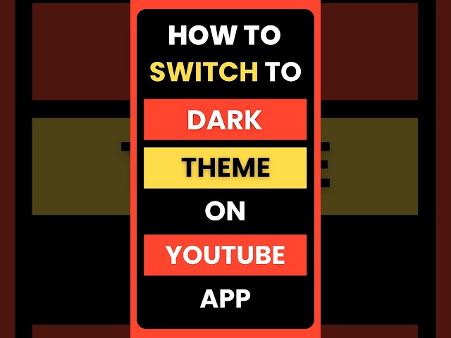 How Do I Enable Dark Theme on YouTube App