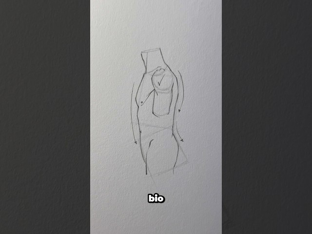 The spine should always be curved || #art #anime #manga #naruto #shorts