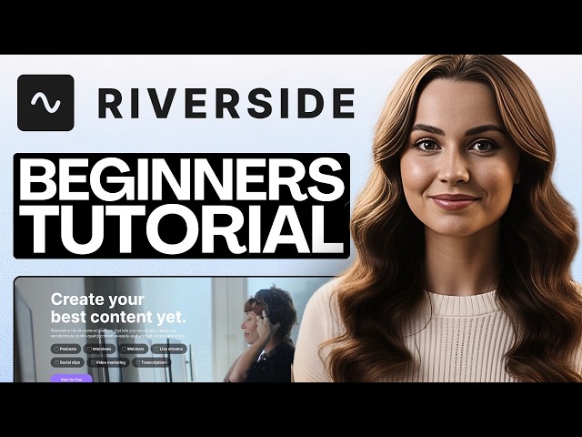 RIVERSIDE FM Beginners Tutorial 2026 (Complete Beginner Tutorial for Podcast Recording)
