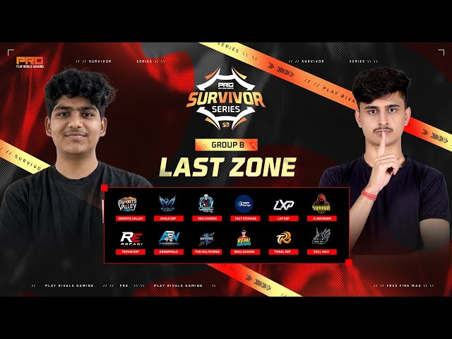 PRG Survivor Series | Last Zone Group-B
