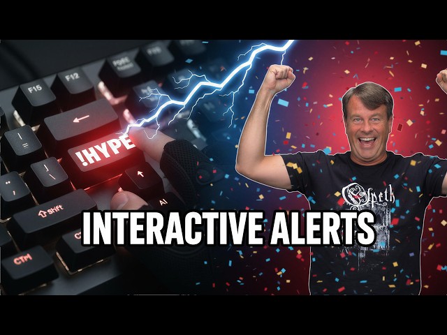 Interactive Streaming Made Easy: OBS Alerts & Chat Commands