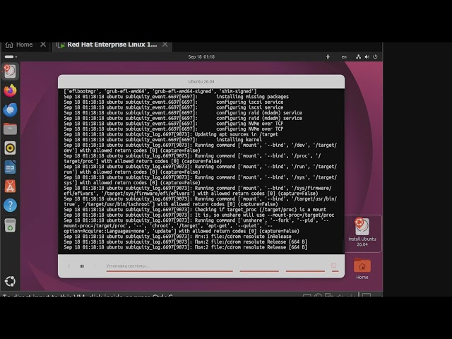installing ubuntu 26.04 once again