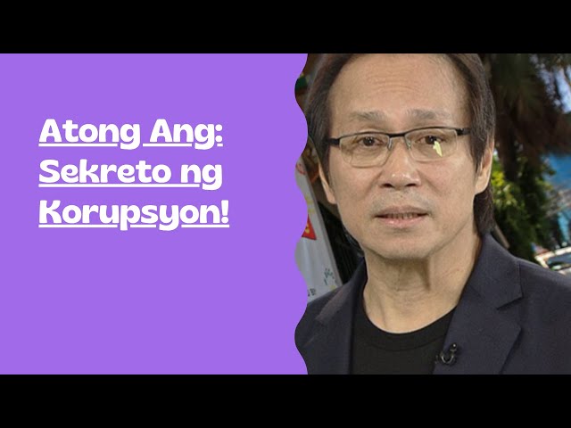 Si Atong Ang: Tunay na Mastermind?!