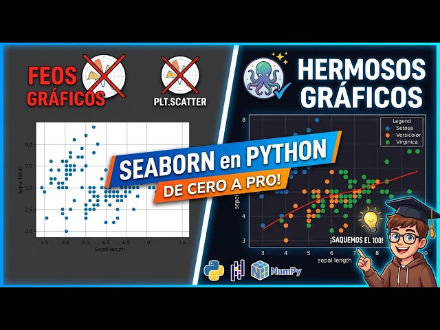 De Matplotlib FEO a Seaborn PROFESIONAL en 12 Minutos 🐍🔥 (Tutorial Python)