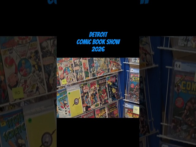 Highlights from the Detroit Comic Book Show!