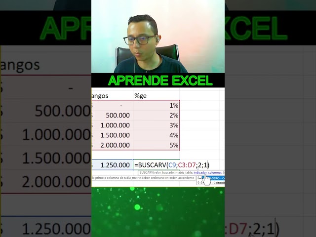 El secreto del "1" en BUSCARV 🤯 #microsoft #profeharol #negocios