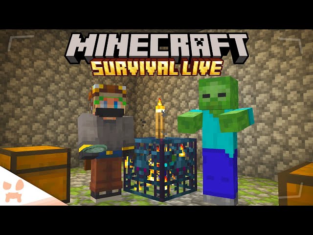 BUILDING MY FIRST ZOMBIE XP FARM IN MY MINECRAFT FOREVER WORLD!