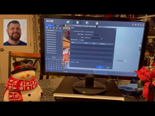 Transferring Video from Hikvision NVR/DVR to USB Flash Drive