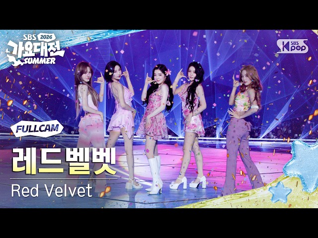[2026 가요대전 썸머 8K] 레드벨벳 'INTRO + Surfin' Boy' (Red Velvet FullCam) @SBS GayoDaejeon 260817