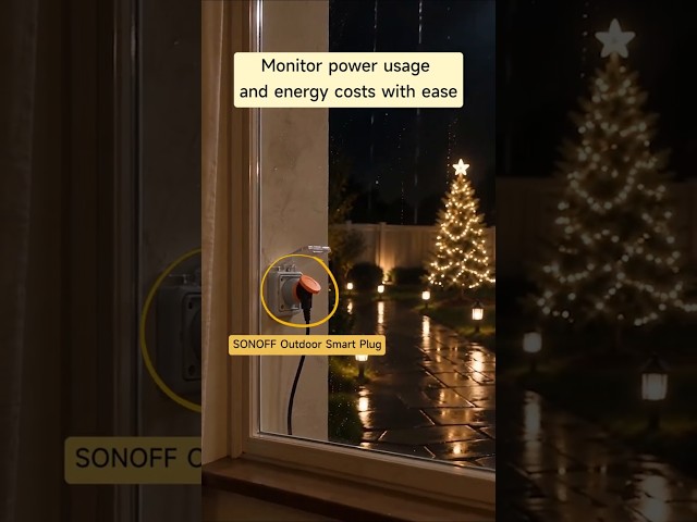 Monitor power usage and energy costs with ease in the eWeLink App.#sonoff #ewelink