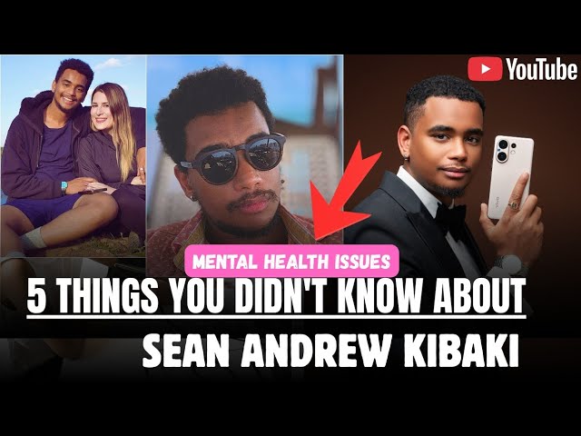 5 SHOCKING THINGS YOU DIDN'T KNOW about Handsome SEAN ANDREW KIBAKI. #celebritylifestyle #trending