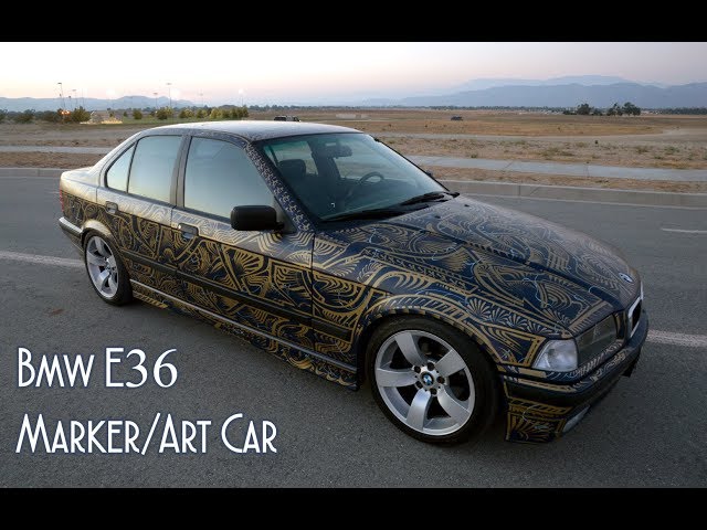 BMW E36 Marker Art Car