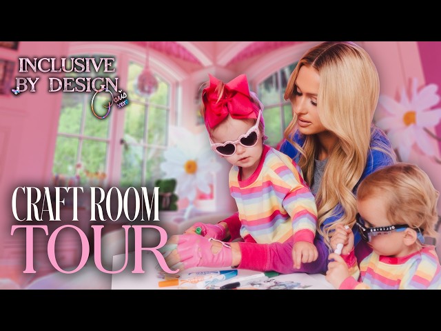 Designing My Dream Craft Room for My Kids in my NEW House! Ep 1 | Inclusive By Design | Paris Hilton