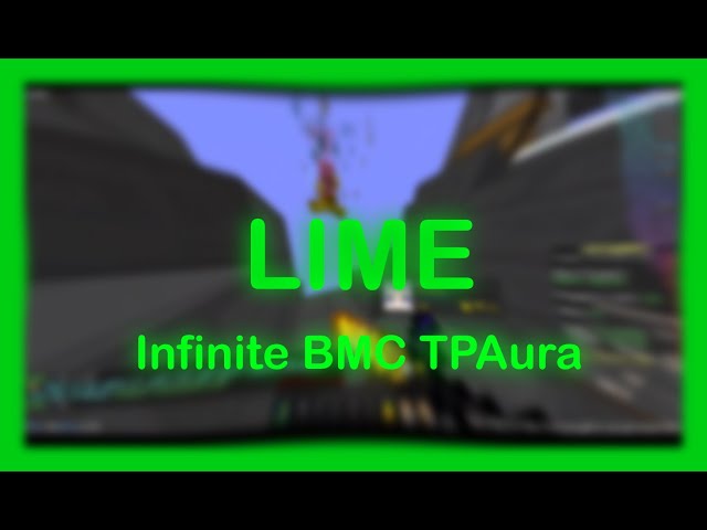 INFINITE TPAURA + FULL DISABLER on BlocksMC (BEST FREE BLOCKSMC CLIENT?)
